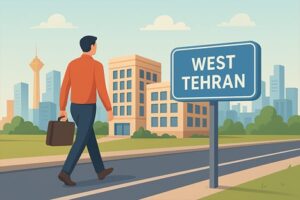 اداره‌ مالیاتی در غرب تهران