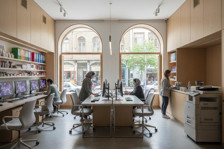 کافی نت در کامرانیه