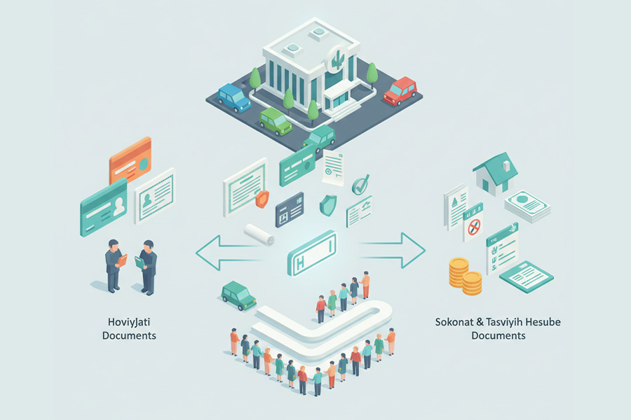 مدارک مراجعه حضوری مرکز تعویض پلاک میثم