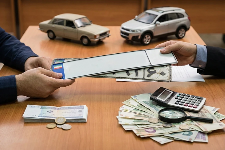 هزینه تعویض پلاک خودرو