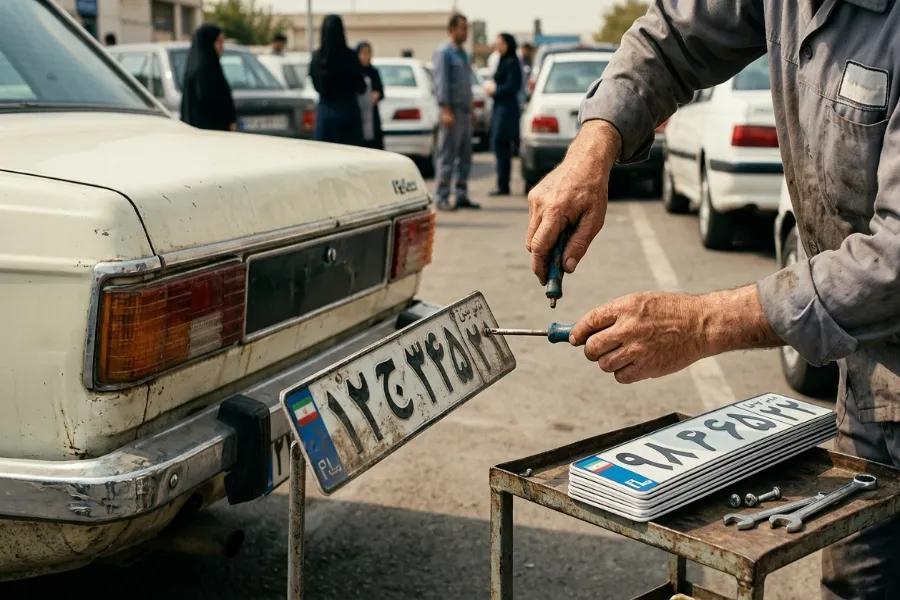 ساعت کار تعویض پلاک بندرعباس