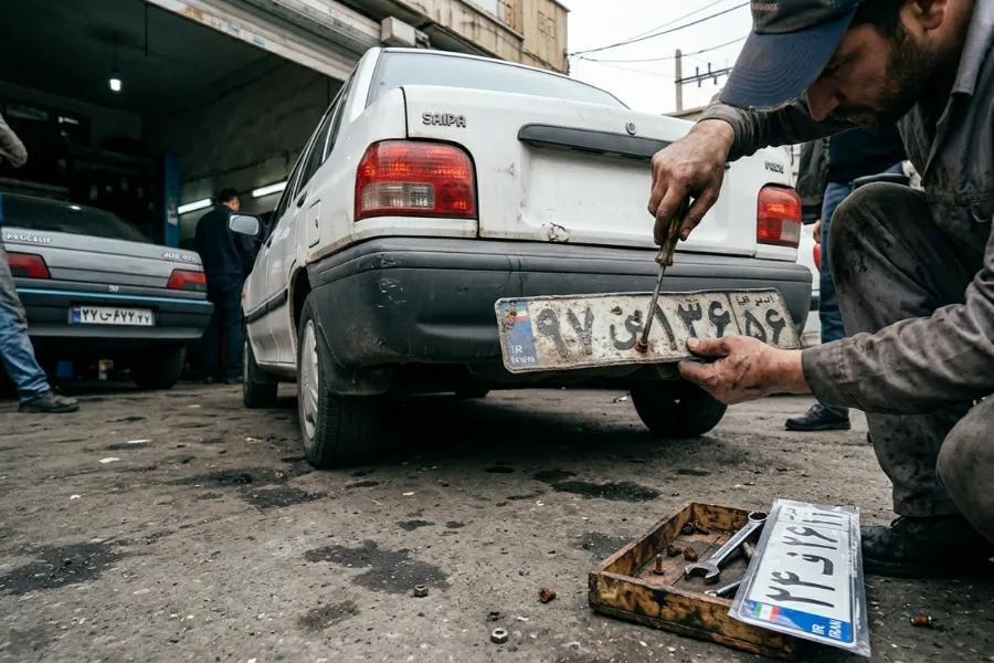 ثبت تعویض پلاک ارومیه